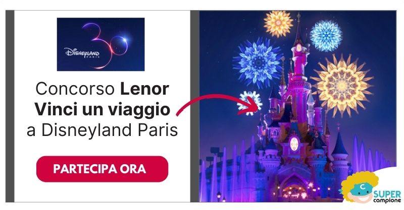 Concorso Lenor: vinci un viaggio a Disneyland Paris